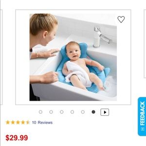 SKIP*HOP® Moby Softspot Baby Sink Bather in Blue
